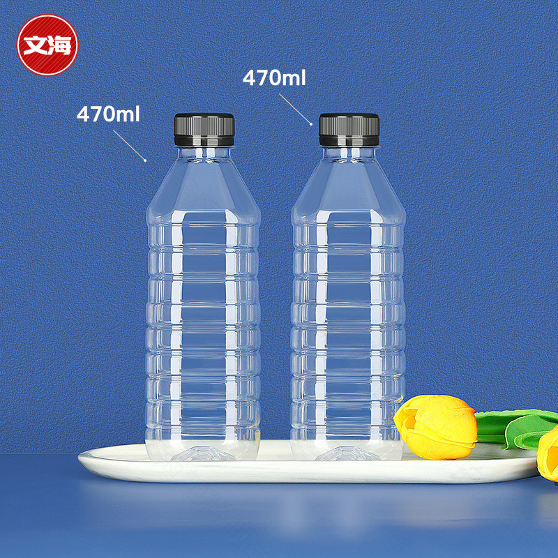 1000ml塑料瓶空一次性带盖pet大容量1升2斤装果汁饮料矿泉水瓶子 - 图0
