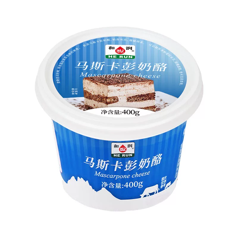 Новый продукт [400 г] и влажный маскарпоне сыр животное сливки тирамису/запеченная буниче сырое молоко