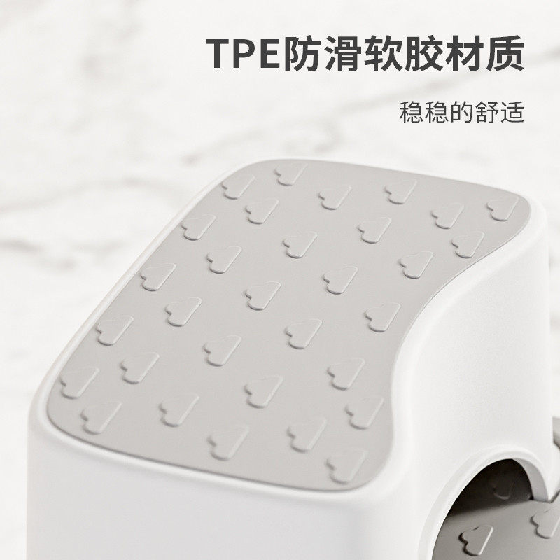 inhe英禾儿童卫生间阶梯垫脚凳增高防滑宝宝洗手台洗漱洗脸,淘宝优惠券,粉丝福利购,淘宝优惠卷