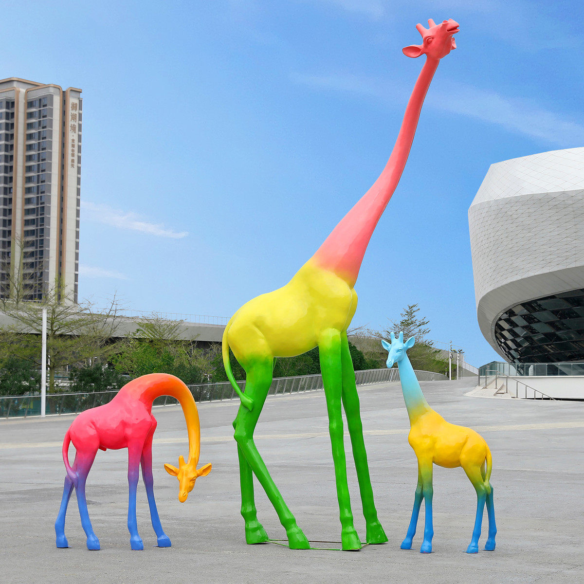 户外大型摆件玻璃钢雕塑动物装饰公园小区体育馆景区落地庭院摆件,淘宝优惠券,粉丝福利购,淘宝优惠卷