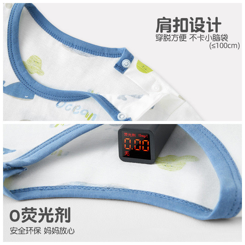 男童纯棉睡衣夏季2025新款儿童家居服七分袖薄款宝宝空调服套装,淘宝优惠券,粉丝福利购,淘宝优惠卷