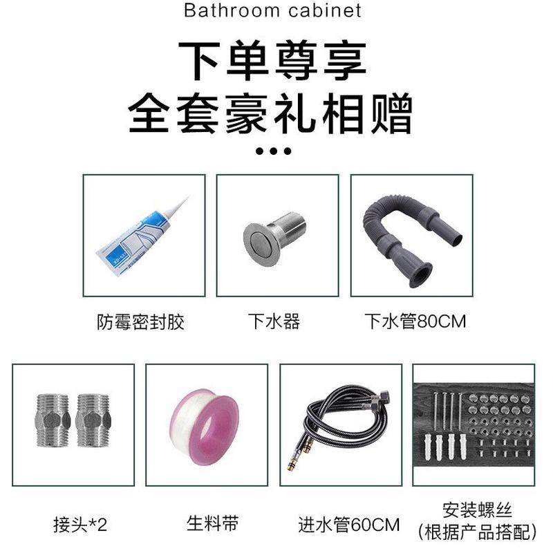 落地式洗脸盆柜组合卫生间太空铝浴室柜一体陶瓷洗手盆阳台洗漱盆,淘宝优惠券,粉丝福利购,淘宝优惠卷