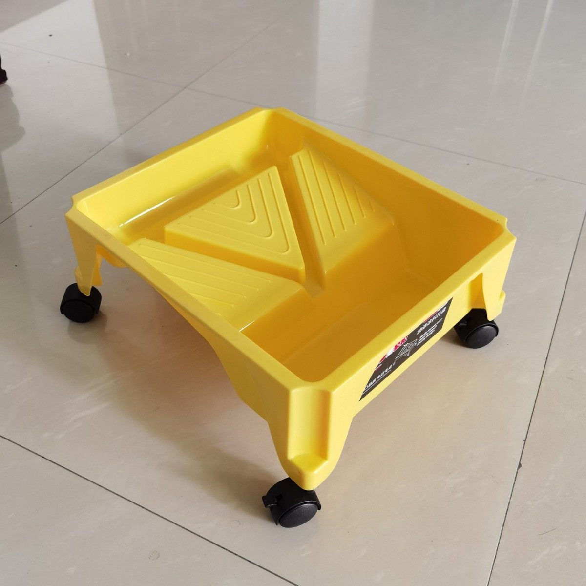 帅加深油漆托盘10寸宁轮滑360度转动可拖拉移动刷墙工具涂料容器,淘宝优惠券,粉丝福利购,淘宝优惠卷