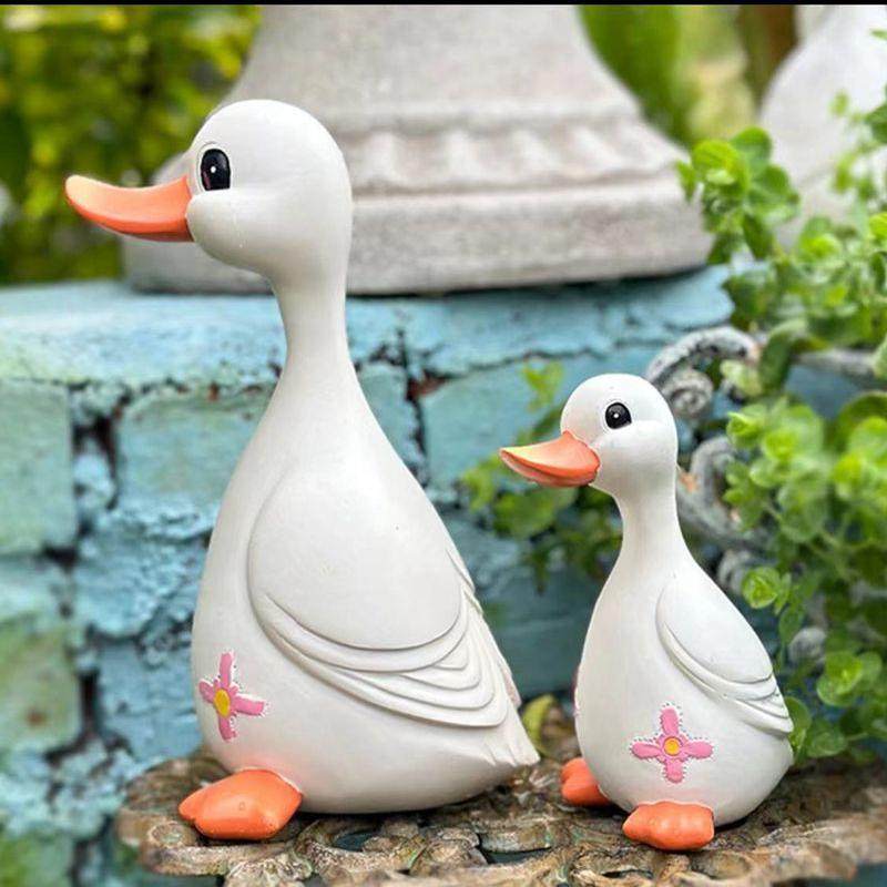 可爱卡通鸭子摆件居摆设户外阳台庭院花园水池鱼池水景装饰造景,淘宝优惠券,粉丝福利购,淘宝优惠卷