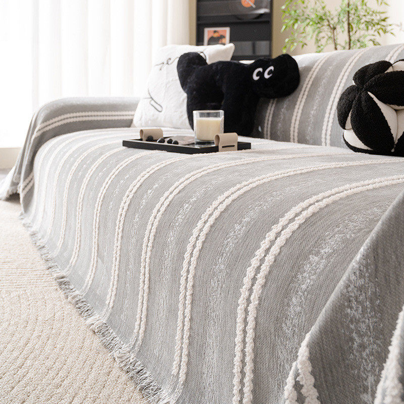 雪尼尔沙发盖布一整张轻奢防猫抓沙发巾全盖高级感沙发套罩毯垫子,淘宝优惠券,粉丝福利购,淘宝优惠卷