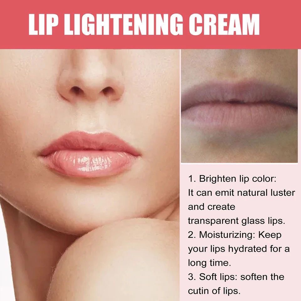 Pink African Lightening Lip Balm Cream Treatment Remove Dark - 图2