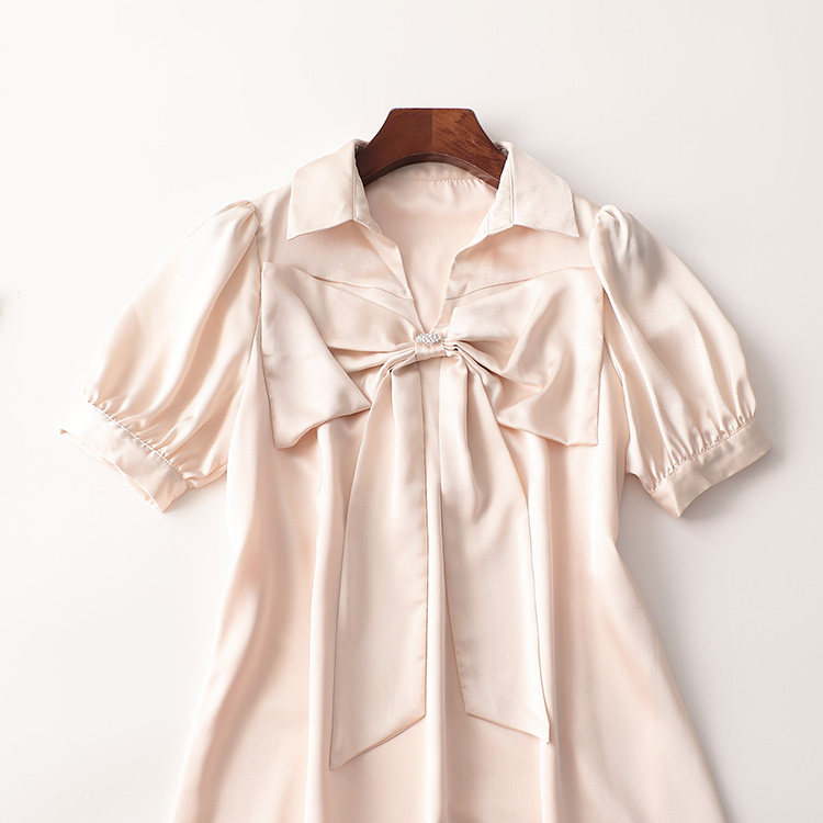 405031 夏长款翻领短袖连衣裙,淘宝优惠券,粉丝福利购,淘宝优惠卷