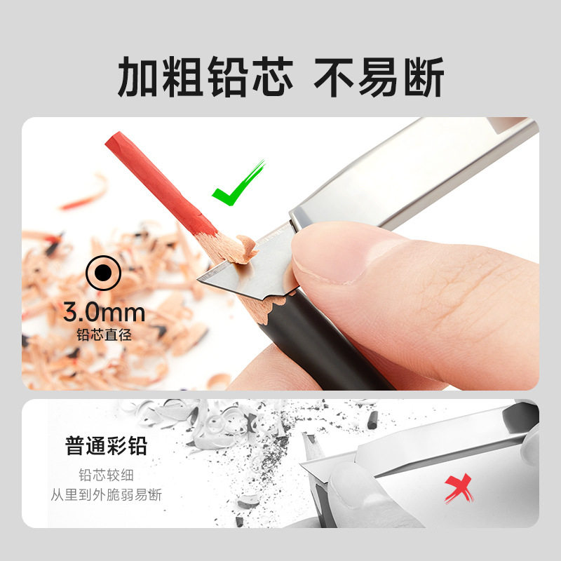 touchmark水溶性彩铅美术生专用油性彩色颜色铅笔小学生绘画彩千