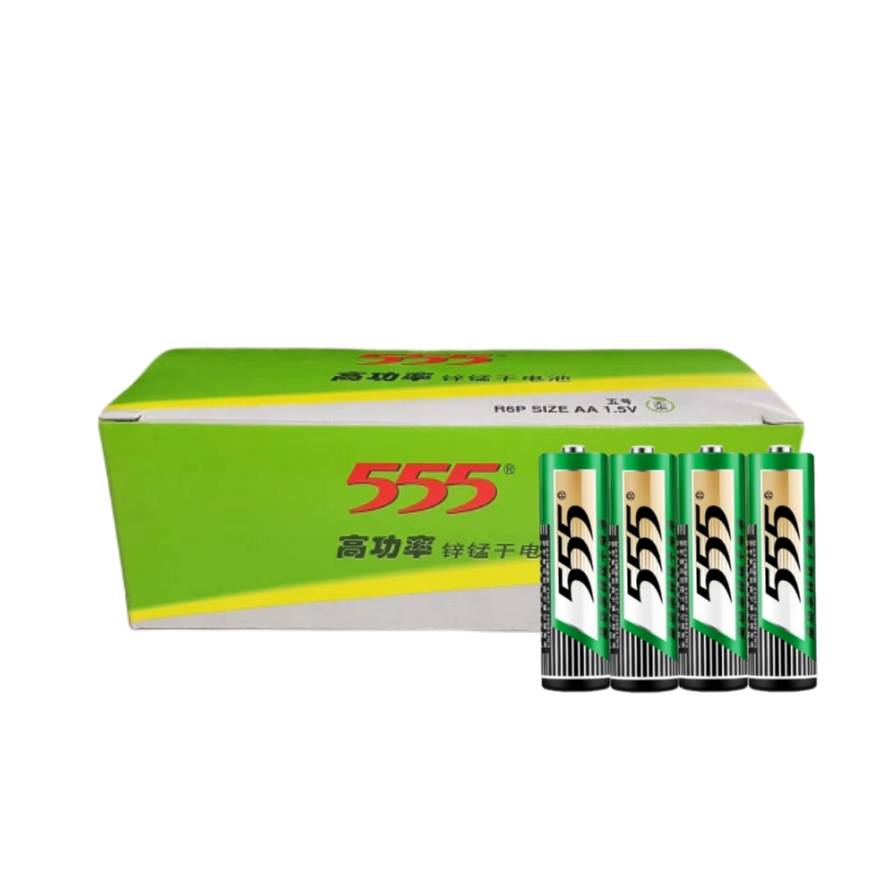 555高功率锌锰干电池5号7号碳性1.5v电视空调遥控器AAA玩具钟表AA - 图1