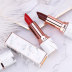 Holdlive White Jade Marble Lipstick Lipstick Velvet Matte Lasting Moisturising Rose Bean Paste Rotten Tomato Student - Son môi son môi Son môi
