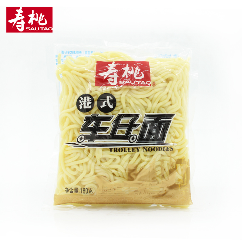 寿桃牌港式车仔面XO滋味酱速食711车仔非油炸速食拌面方便面整箱 - 图2