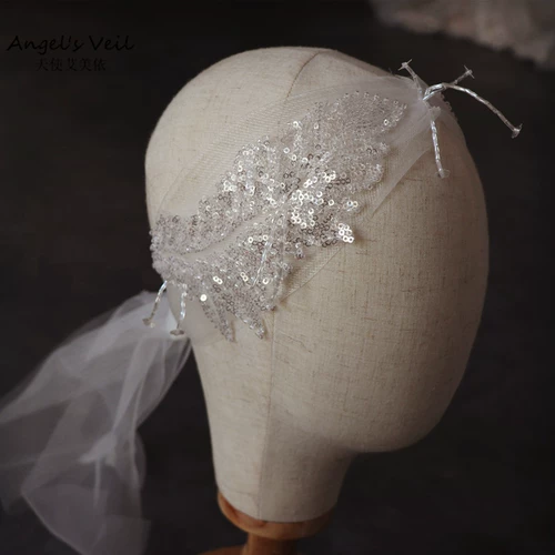 Высококлассная повязка на голову ручной работы для невесты, заколка для волос, аксессуар для волос, реквизит для фотографии подходит для фотосессий