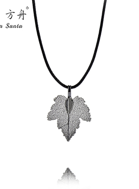 玫瑰金生日森系饰品项链