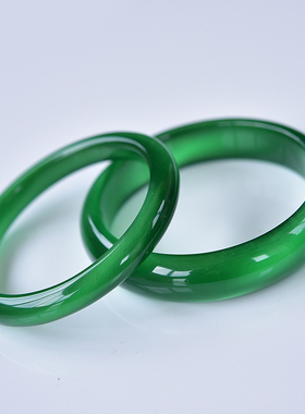 天然手镯细款韩版猫眼石