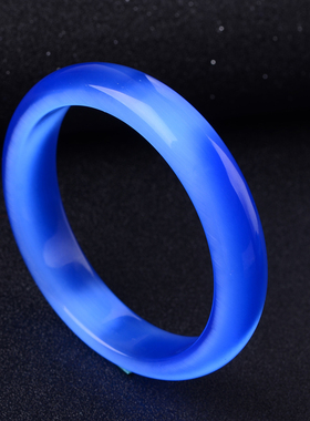 水晶天蓝色时尚风韩版手镯包邮