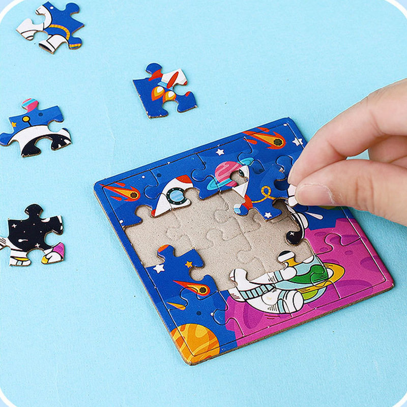 儿童益智宇航员拼图幼儿园早教小礼品培训班日学生班级奖品礼物