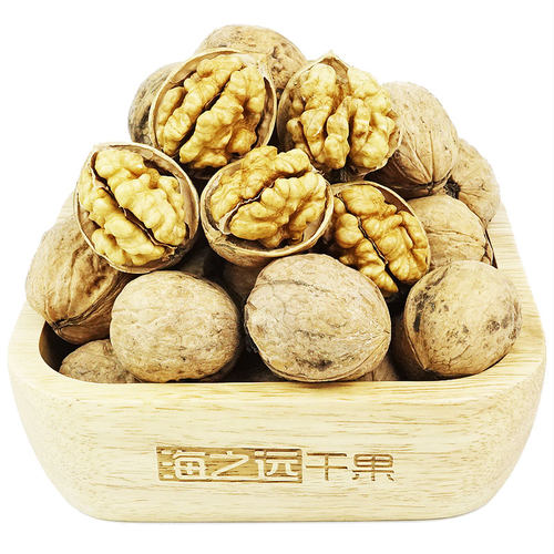 250g新疆特产纸皮核桃生坚果新货自然晾晒不漂白薄壳手剥孕妇零食 - 图3