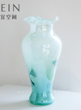 美宜空间中古琉璃花瓶