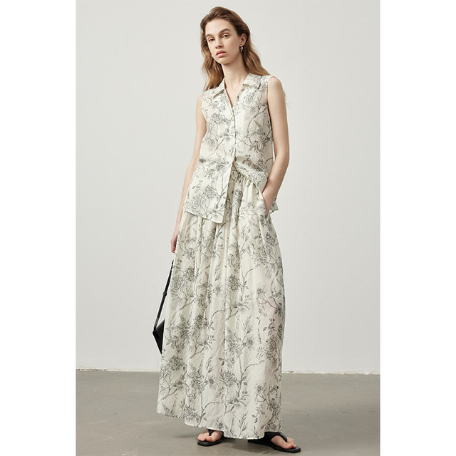 ຊຸດແຟຊັ່ນພິມ Inyou Tencel/polyester