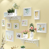 Brief Milk Tea Shop Combo Photos Wall Decoration Painting Living-room Bookroom Bedroom Bar Wall Hanging Painting Nets Red Room