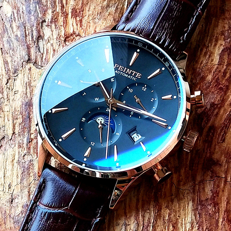 新款正品防水夜光全自动霸气男表 佩恩特手表国产腕表