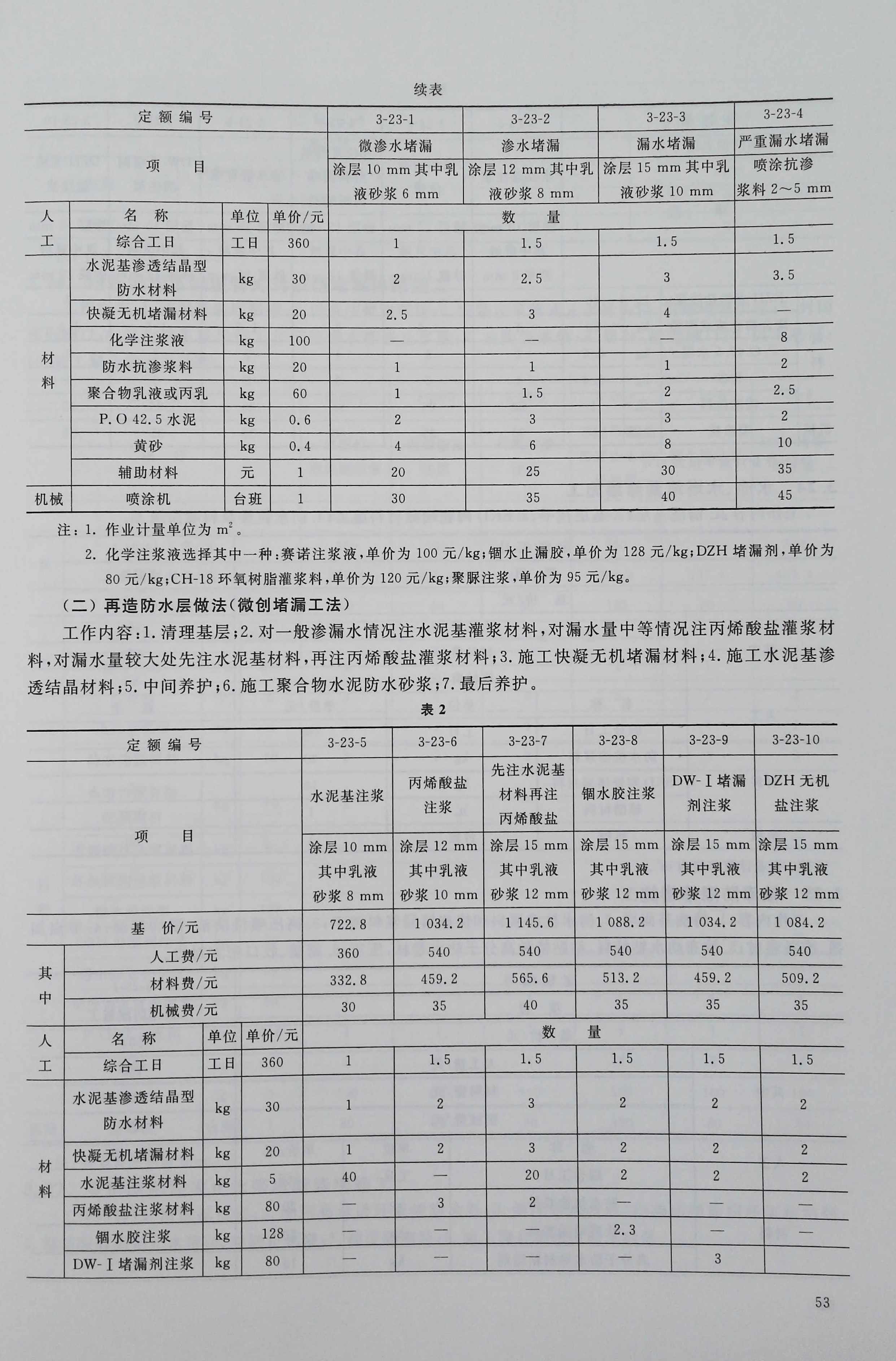 【正版现货】2022版 中国建筑防水堵漏修缮定额标准  9787506699167 - 图3