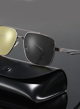 铝镁爆款偏光太阳镜框架夜视镜