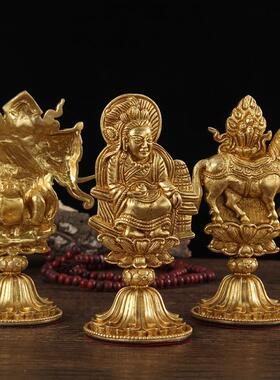 藏传密宗七政宝吉祥古典佛堂