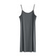 Spring new Korean mid-length slim suspender vest