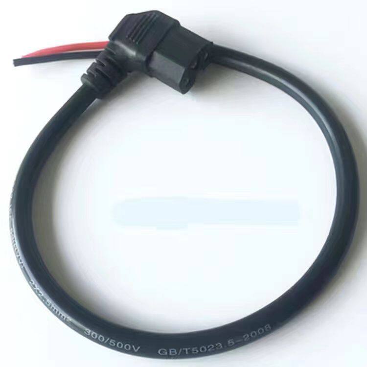 电动车充电插口转接公母充电线连接线电瓶充电转换头接口电源插口 - 图3