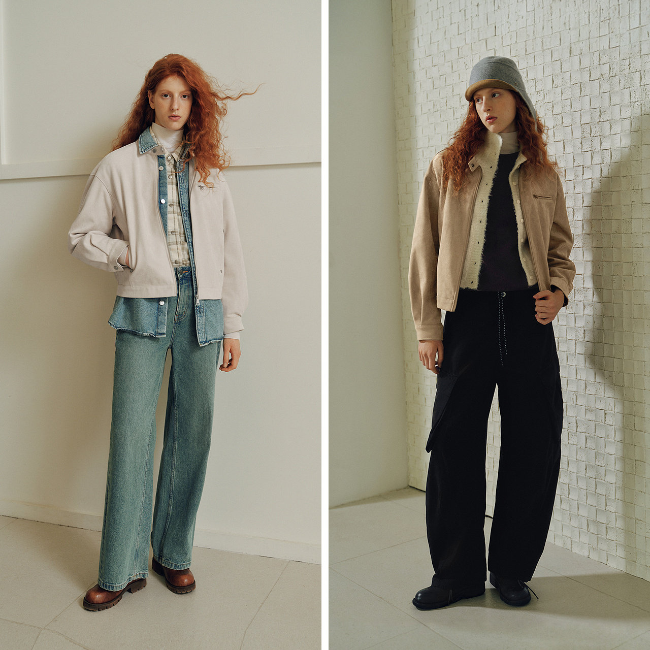 [商场同款]森马外套女立领宽松简约风2025秋季新款仿麂皮夹克复古,淘宝优惠券,粉丝福利购,淘宝优惠卷