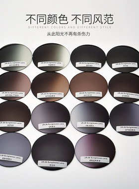 近视防辐射偏光彩膜太阳镜