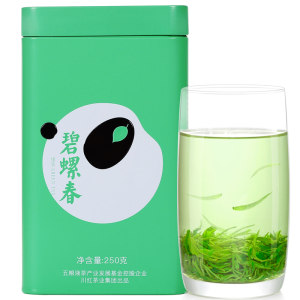 林湖碧螺春绿茶茶叶新茶正宗四川明前嫩芽特级散装浓香型茶碧螺春