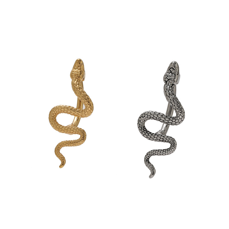 钛钢火辣性感身体穿刺水蛇肚脐钉个性小蛇形肚脐扣脐环穿刺饰品女,淘宝优惠券,粉丝福利购,淘宝优惠卷