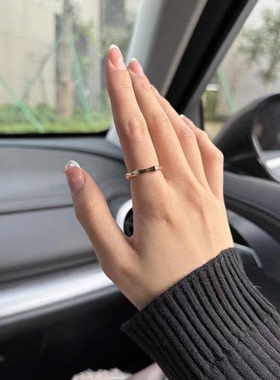 断码特价925纯银节节高升戒指