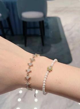 925纯银贝母珠短款项链