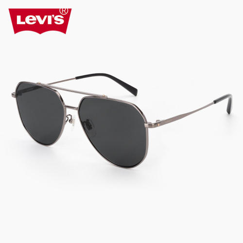 LEVI'S李维斯2026新款太阳镜双梁飞行员开车防晒偏光墨镜男LV7175 - 图3