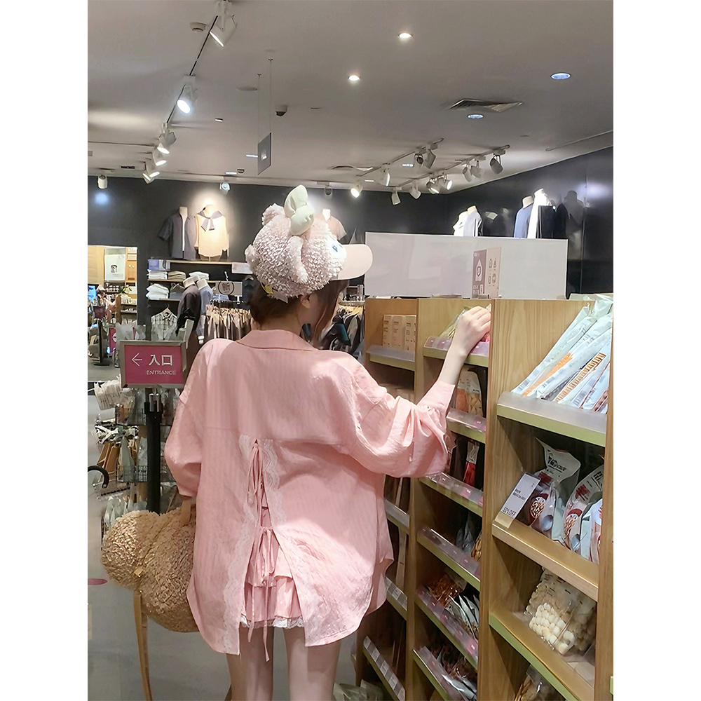 【瑞茜】汽水少女 早秋软妹风小众设计背心半裙衬衫R3497-1W - 图2