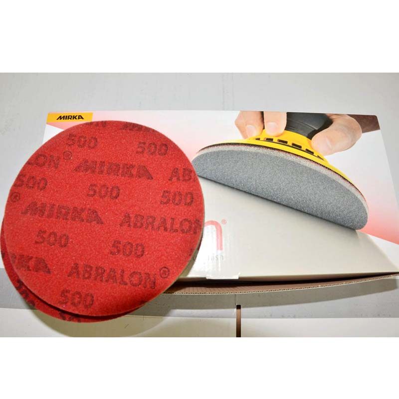 芬兰磨卡MIRKA精磨砂棉抛光砂纸 ABRALON海绵砂纸6寸2000目1000,淘宝优惠券,粉丝福利购,淘宝优惠卷