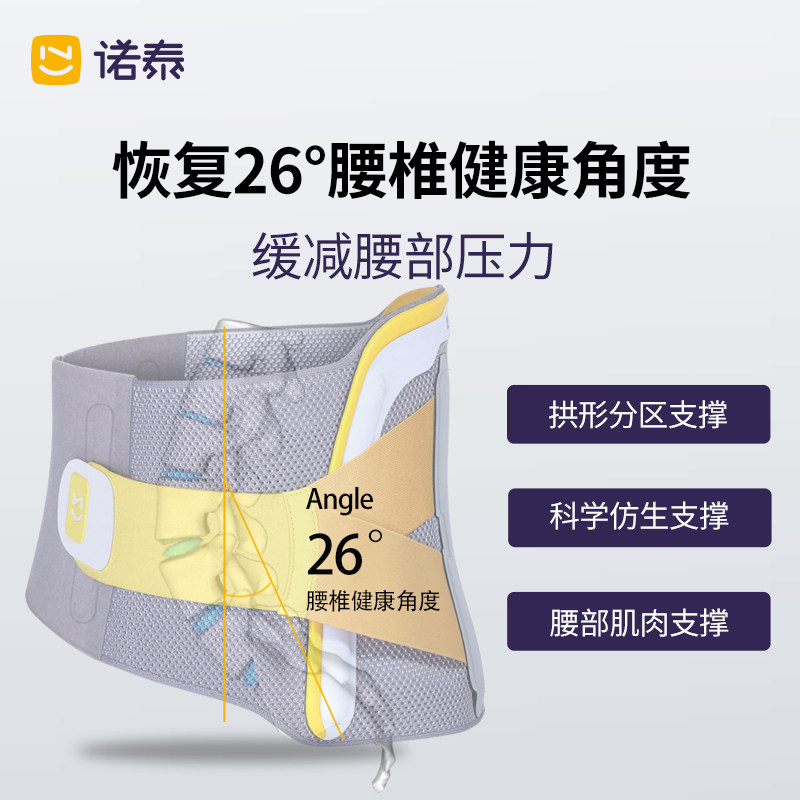 中科院战略合作品牌 Nuotai 诺泰 NTF10 医用级腰椎间盘突出护腰带 双重优惠折后￥79秒杀包邮 送腰椎贴10贴