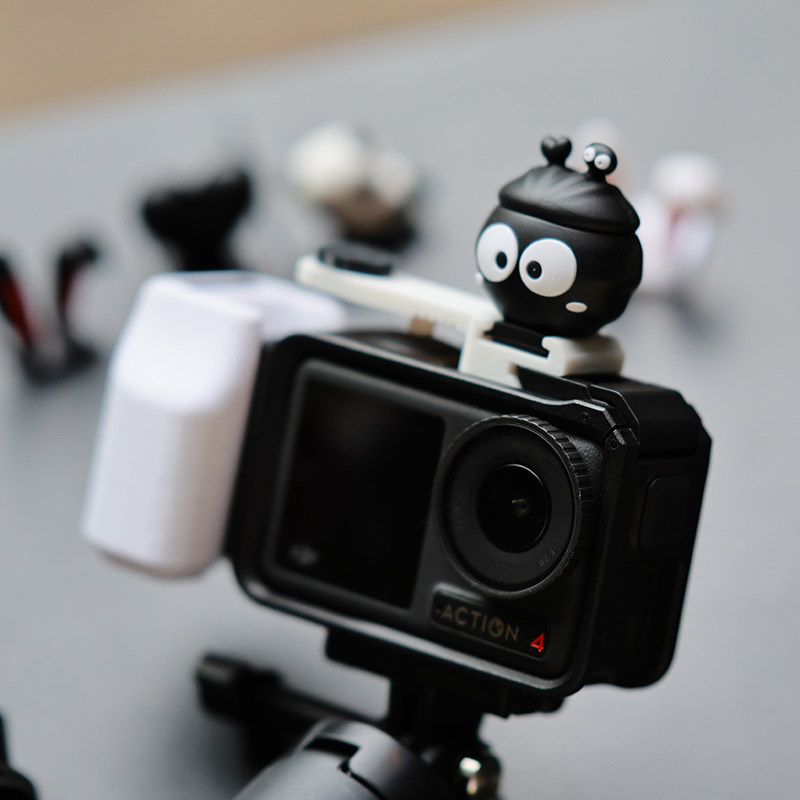 适用于大疆action3/4/5pro运动相机兔笼拍摄手柄快门指柄热靴盖,淘宝优惠券,粉丝福利购,淘宝优惠卷