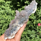 Натуральный гетерогенный образец украшения хрустального кластера, каменная руда инопланетянин Странная камень Коллекция Камня Реальная Материал Карта материала