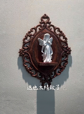 氛围高级感法式木雕DIY艺术墙饰