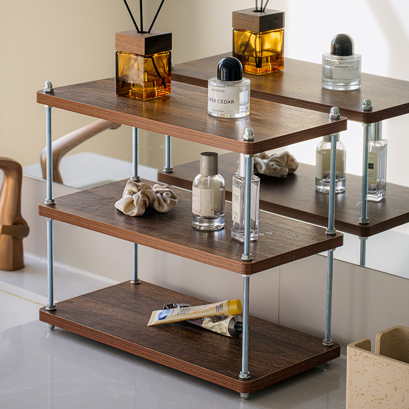 巷子尾〖家居好物〗中古风多层实木杯架桌面咖啡杯茶杯收纳置物架,淘宝优惠券,粉丝福利购,淘宝优惠卷