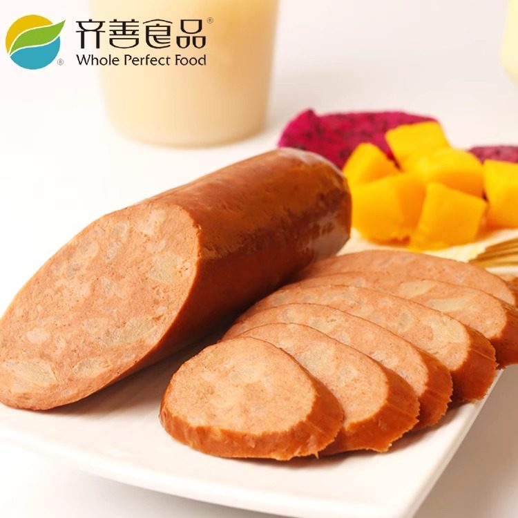 齐善大善红肠佛家纯素食豆制品素肠素肉植物基素肉腊肠包邮素食品,淘宝优惠券,粉丝福利购,淘宝优惠卷