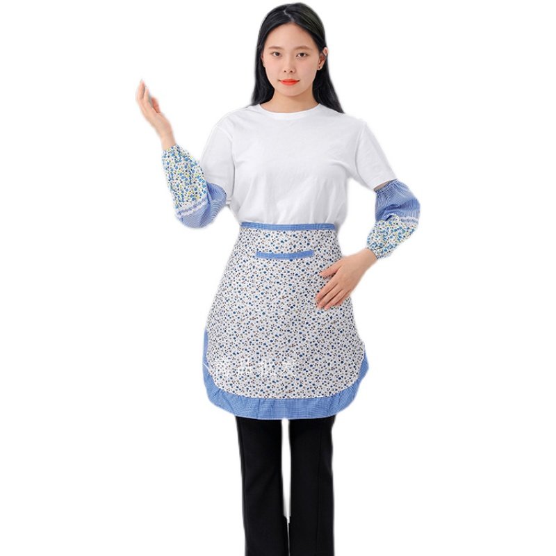 围裙半身成人四季薄款厨房家用半截花边时尚围腰家务短款工作服,淘宝优惠券,粉丝福利购,淘宝优惠卷