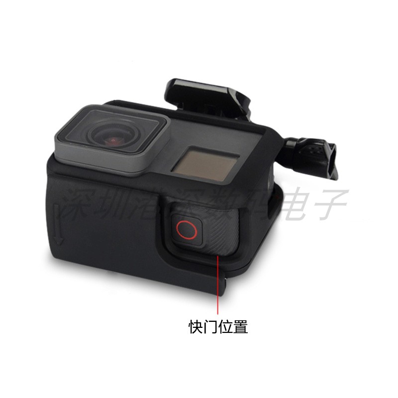 适用GoPro11/10/9/8边框Hero7/6/5black散热外壳固定狗笼兔笼配件 - 图3