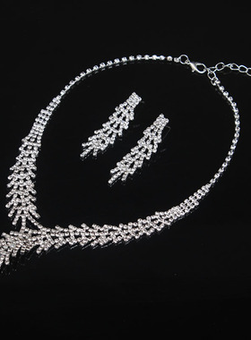 新娘项链水钻时尚百搭女宴会韩国