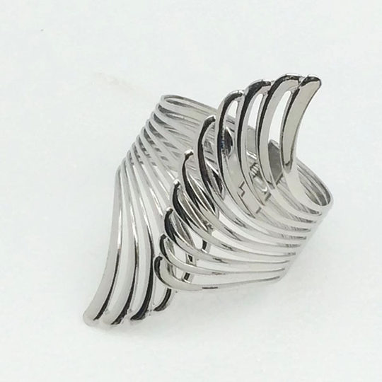 European and American exaggerated female alloy angel wings bracelet