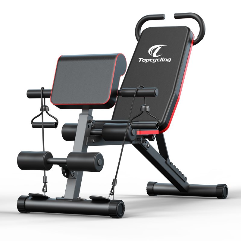 哑铃凳家用器材仰卧起坐男士健身椅 topcycling仰卧板/健腹板